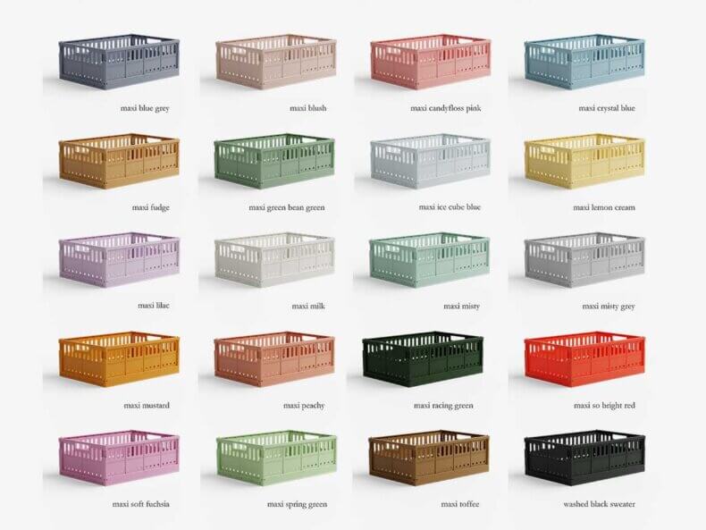 Faltkisten MAXI Farben | Made Crate