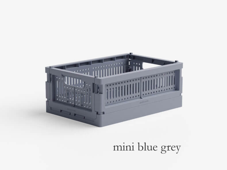 blue grey | Faltkiste MINI | Made Crate