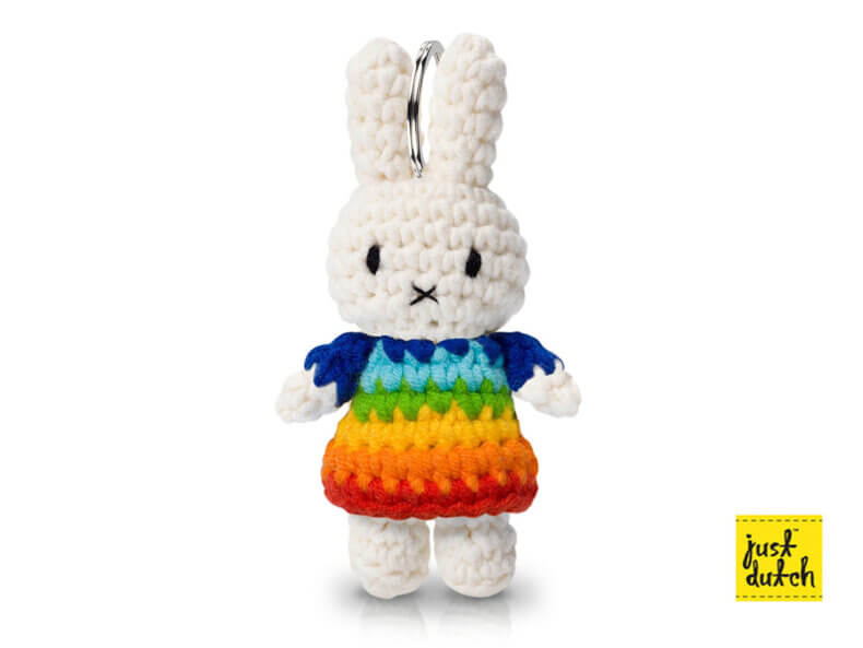 MIFFY-RAINBOW-Schlüsselanhänger