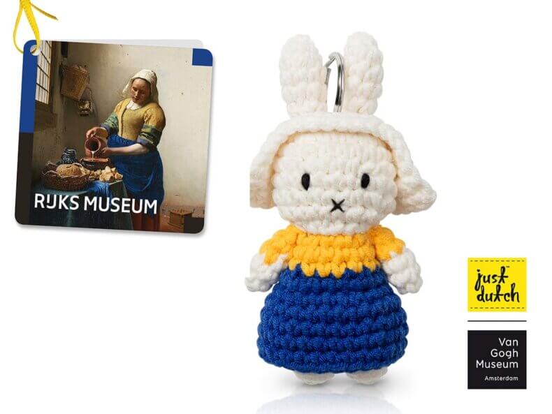 MIFFY-milkmaid-Schlüsselanhänger