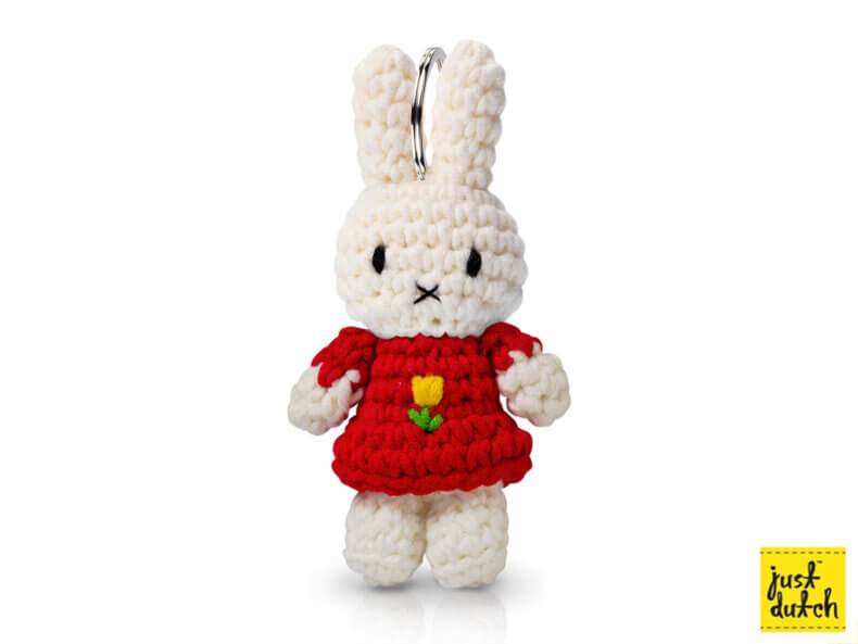 Miffy-Schlüsselanhänger-red-tulip-just-dutch