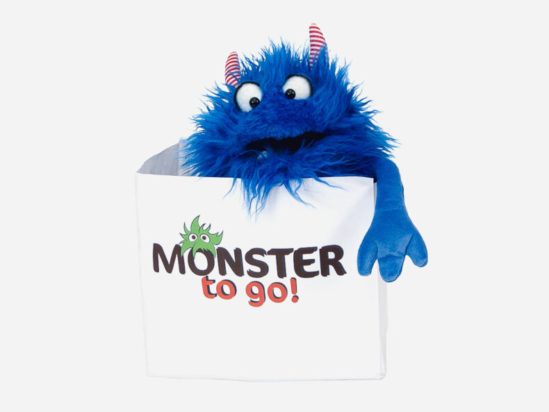 Schmackes-Monster-to-Go-Handpuppe