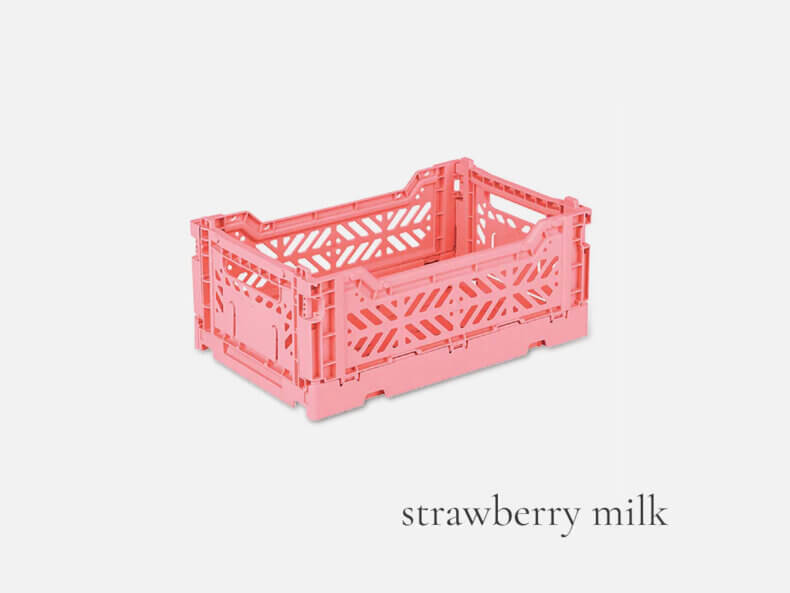 Aykasa Stapelbox MINI | Farbe: strawberry milk